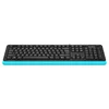 Клавиатура A4Tech Fstyler FKS10 черный/синий USB Клавиатура A4Tech Fstyler FKS10 черный/синий USB